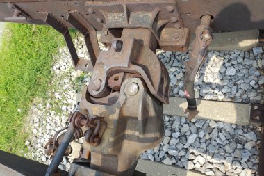 Tren araba kanca bağlaştırıcı