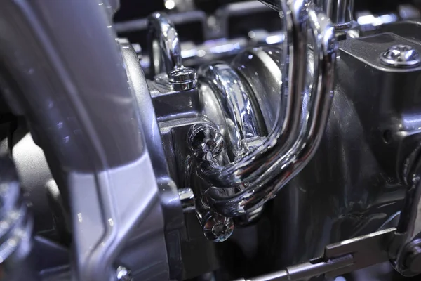 Auto motor de close-up — Fotografia de Stock