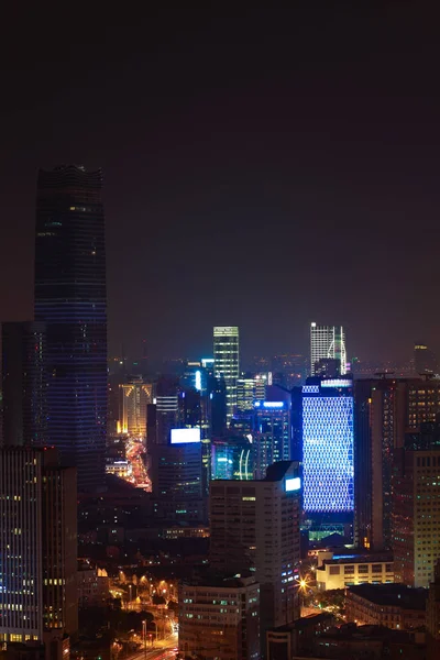 Flygfotografering på Shanghai Skyline — Stockfoto