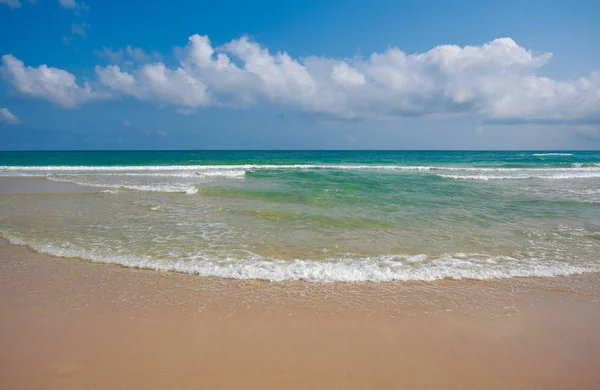 Empty Sea Beach Background Coastline — Stock Photo, Image