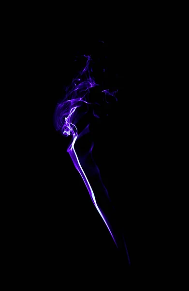 Luz púrpura humo backgroun — Foto de Stock