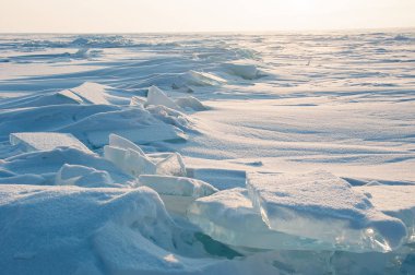 Buz Tepecik dondurulmuş Deniz Baykal Tarih alanının
