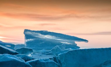 Buz Tepecik dondurulmuş Deniz Baykal Tarih alanının