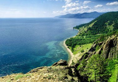 Büyük güzel göl, Baykal Gölü, Rusya