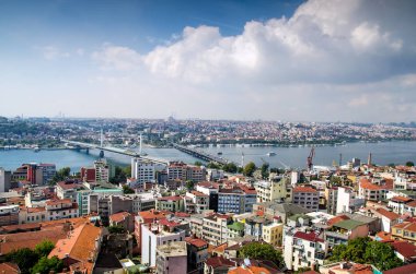 İstanbul ve Boğaz kuş bakışı