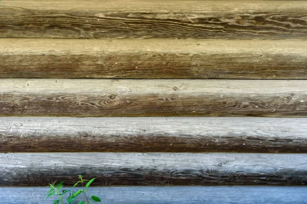 Стара, гранжева дерев'яна стіна використовується як фон — стокове фото