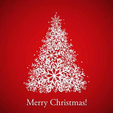 Kırmızı Noel arka plan