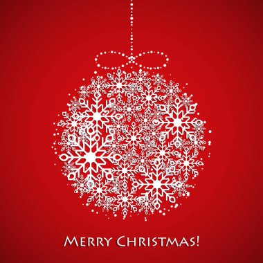 Kırmızı Noel arka plan