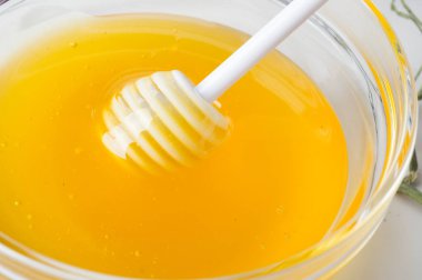 taze bal çevresinde. yakın çekim