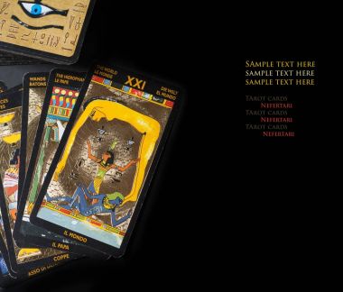 05 Eylül 2017 - Saint Peterburg, Rusya Federasyonu: tarot Nefertari ca