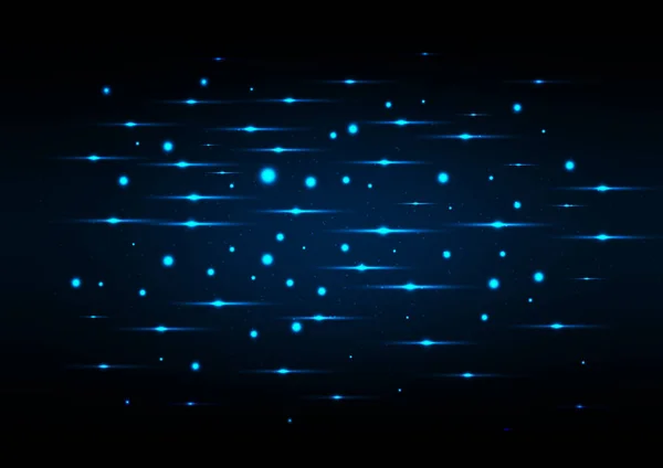 Abstraite lumière bleue fond — Image vectorielle