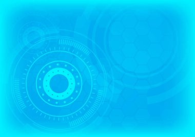 Soyut dijital teknoloji arka plan vektör çizim