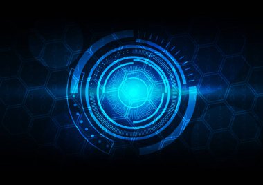 Soyut dijital teknoloji kod arka plan vektör çizim