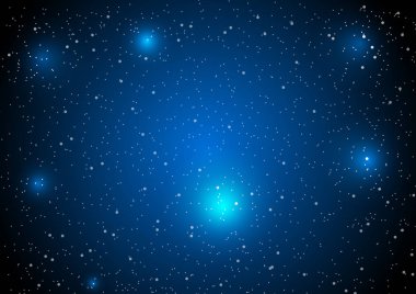 Bir yerde uzay vektör çizim