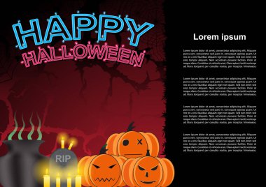 Mutlu Cadılar Bayramı kartı çizimleri