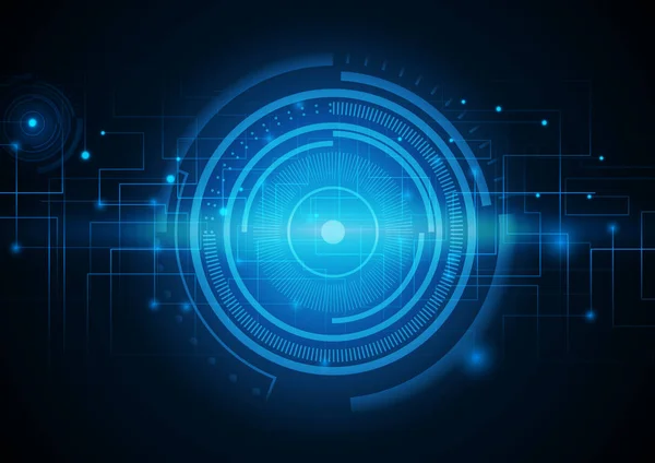 Soyut teknoloji iş vektör çizim