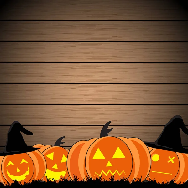 Тыквенный Хэллоуин — стоковый вектор