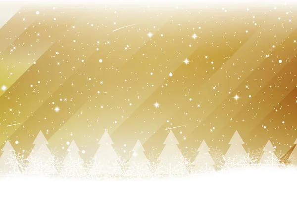 Natale fiocchi di neve sfondo vettoriale illustrazione — Vettoriale Stock
