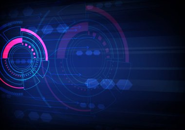 Veri iletimi kavramı, vektör illüstrasyonu