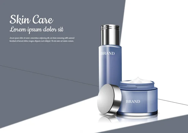 Serum ve açık kapılı krema.