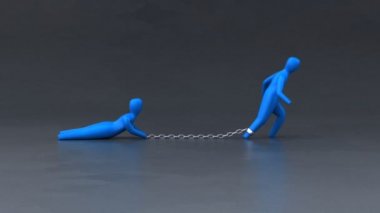 yük adam başka bir adamla