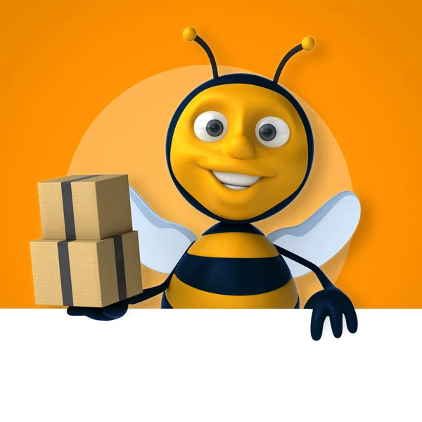 Mehiläisten hoitokortti ja laatikot — kuvapankkivalokuva