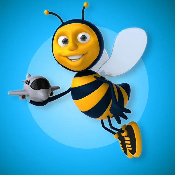 Μέλισσα εκμετάλλευση αεροπλάνο — Φωτογραφία Αρχείου