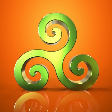 Triskel, symbol  - Illustration