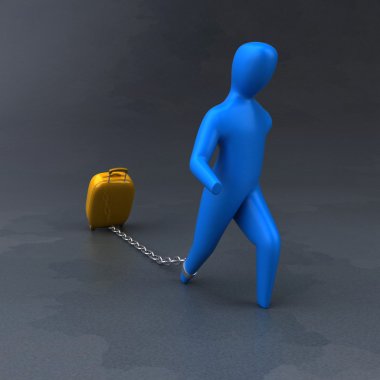 Yük sembolü çanta