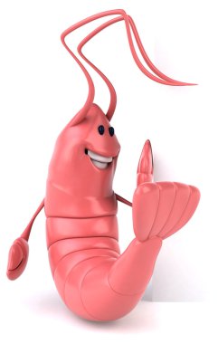 Komik pembe karides