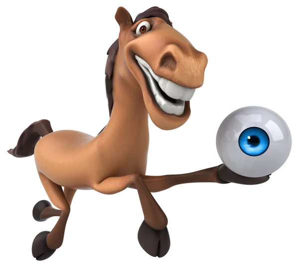 Pferd im Auge behalten — Stockfoto