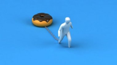 Çörek simgesiyle yük