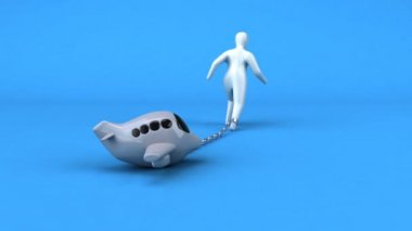 Uçağın yükünü simgesiyle