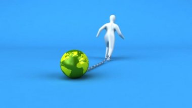 Gezegen olan yükü simge 