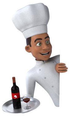  Şef holding şarap 