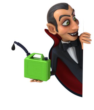 komik vampir holding petrol 