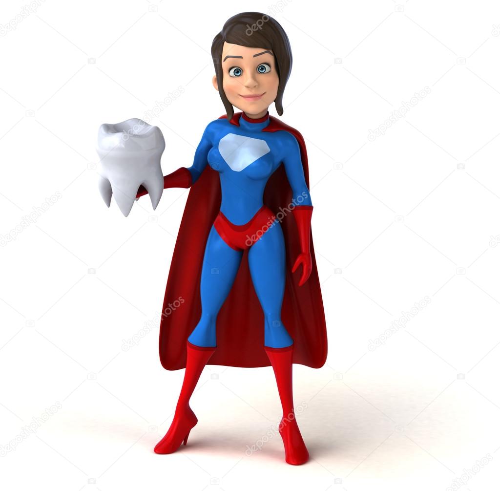 ¡¡¡¡¡¡Cumpleaños Amatista!!!!!! - Página 5 Depositphotos_125953662-stock-photo-super-woman-holding-tooth