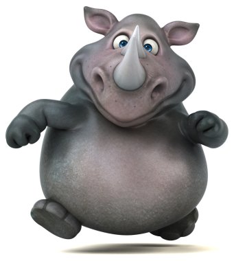 şirin komik gergedan