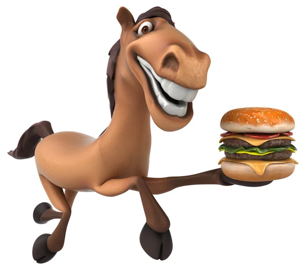 Hamburguesa de caballo — Foto de Stock