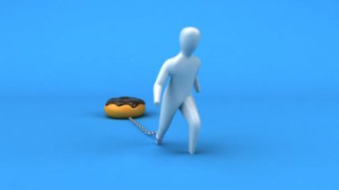 Çörek simgesiyle yük