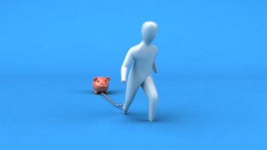 Kumbara simgesiyle yük  