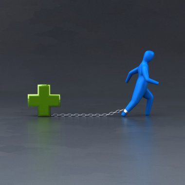 Yük sembolü ile çapraz