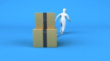 Kutuları ile yük sembolü