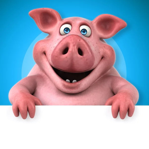 Cartão de porcos — Fotografia de Stock