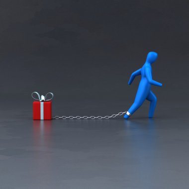 Hediye ile yük sembolü