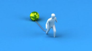 Gezegen olan yükü simge