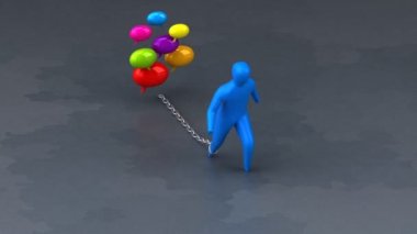 Sohbet kabarcıkları ile yük sembolü