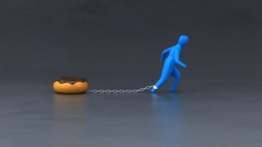 Çörek simgesiyle yük