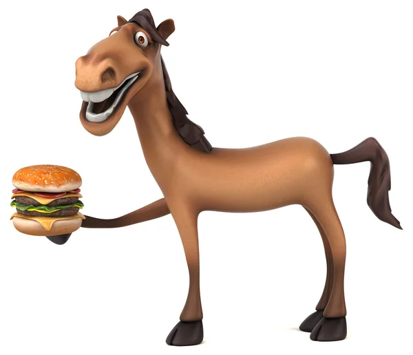 Hamburguesa de caballo — Foto de Stock