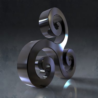 Triskel, symbol  - Illustration